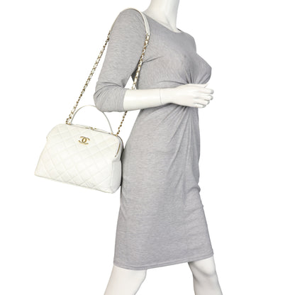 Chanel CC Double-Sided Bowling Bag