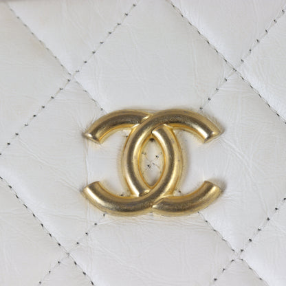 Chanel CC Double-Sided Bowling Bag