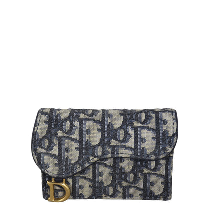 Dior Oblique Saddle Cardholder