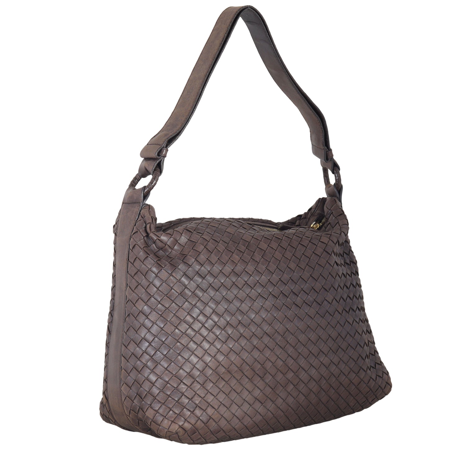 Bottega Veneta Intrecciato Pyramid Hobo