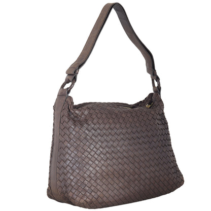 Bottega Veneta Intrecciato Pyramid Hobo