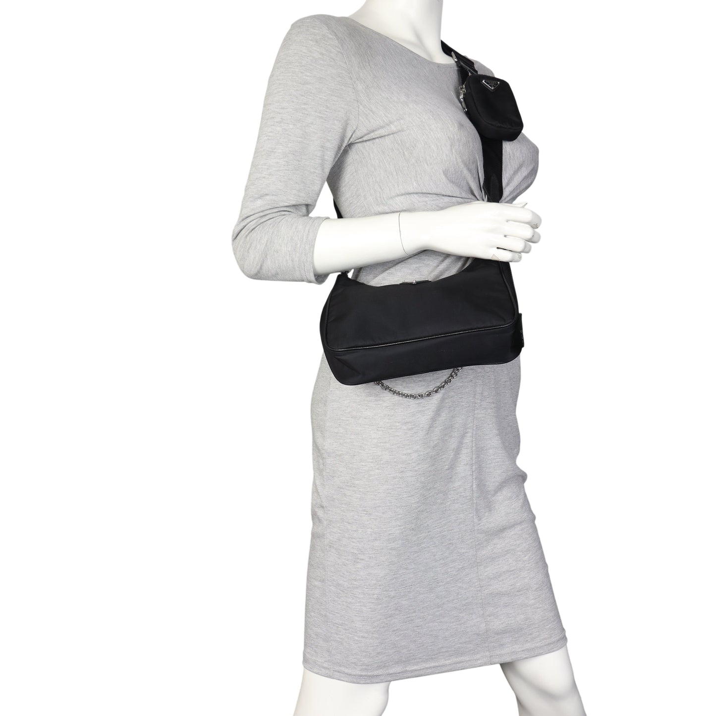 Prada Re-Edition 2005 Tessuto Shoulder Bag