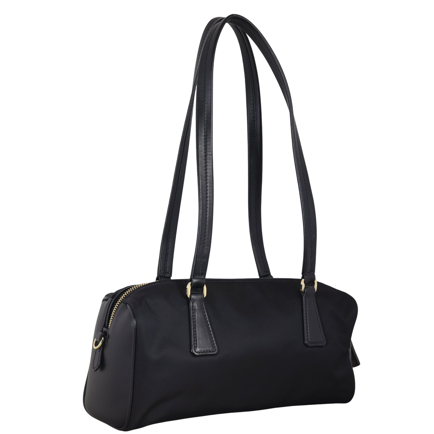 Prada Re-Nylon Padlock Shoulder Bag Medium