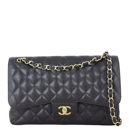 Chanel Classic Double Flap Jumbo Caviar