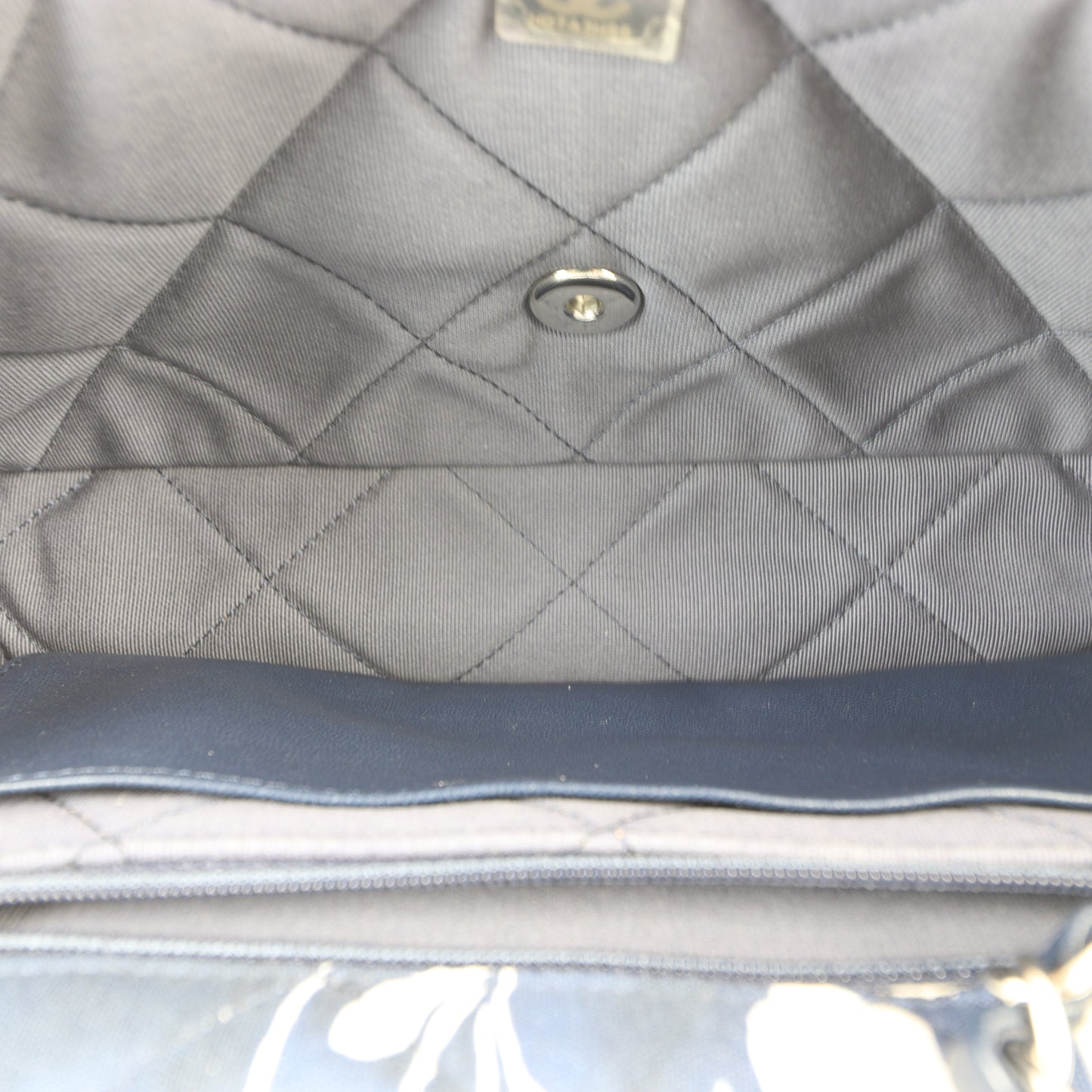 Chanel Single Flap Medium Floral Silk
