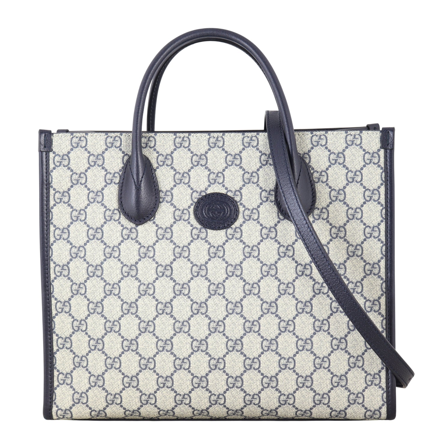 Gucci GG Supreme Interlocking G Tote Small