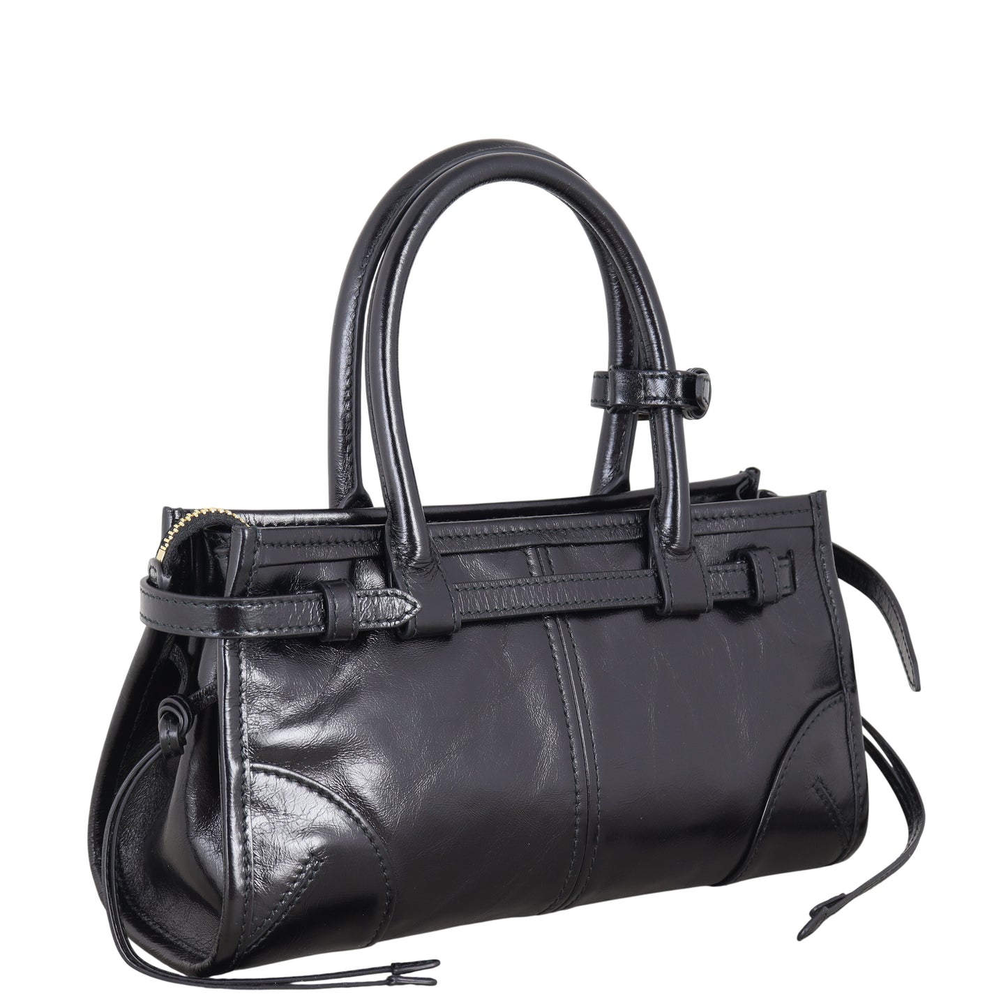 Prada Vitello Shine Bonnie Shoulder Bag Mini