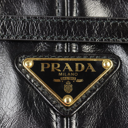Prada Vitello Shine Bonnie Shoulder Bag Mini