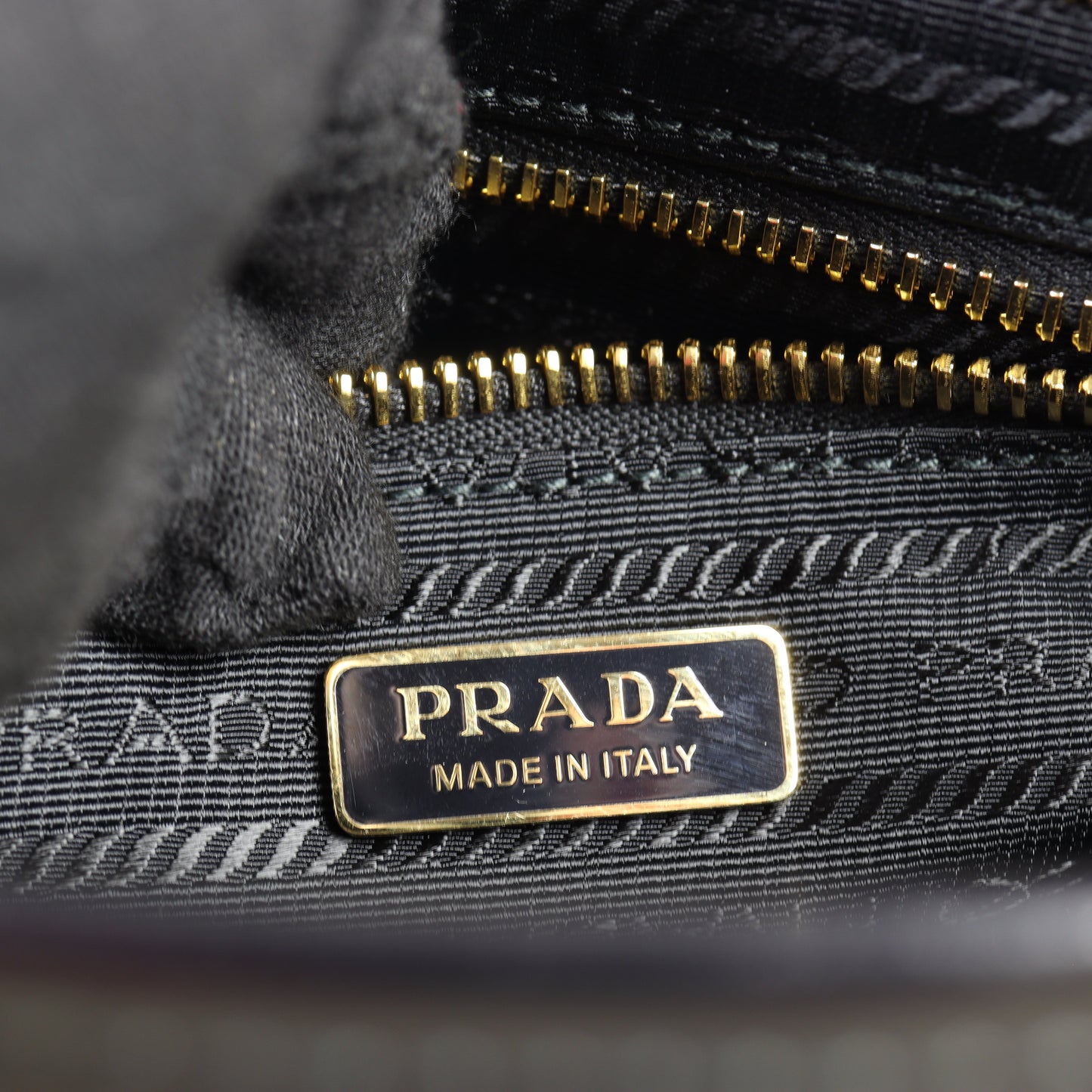 Prada Vitello Shine Bonnie Shoulder Bag Mini