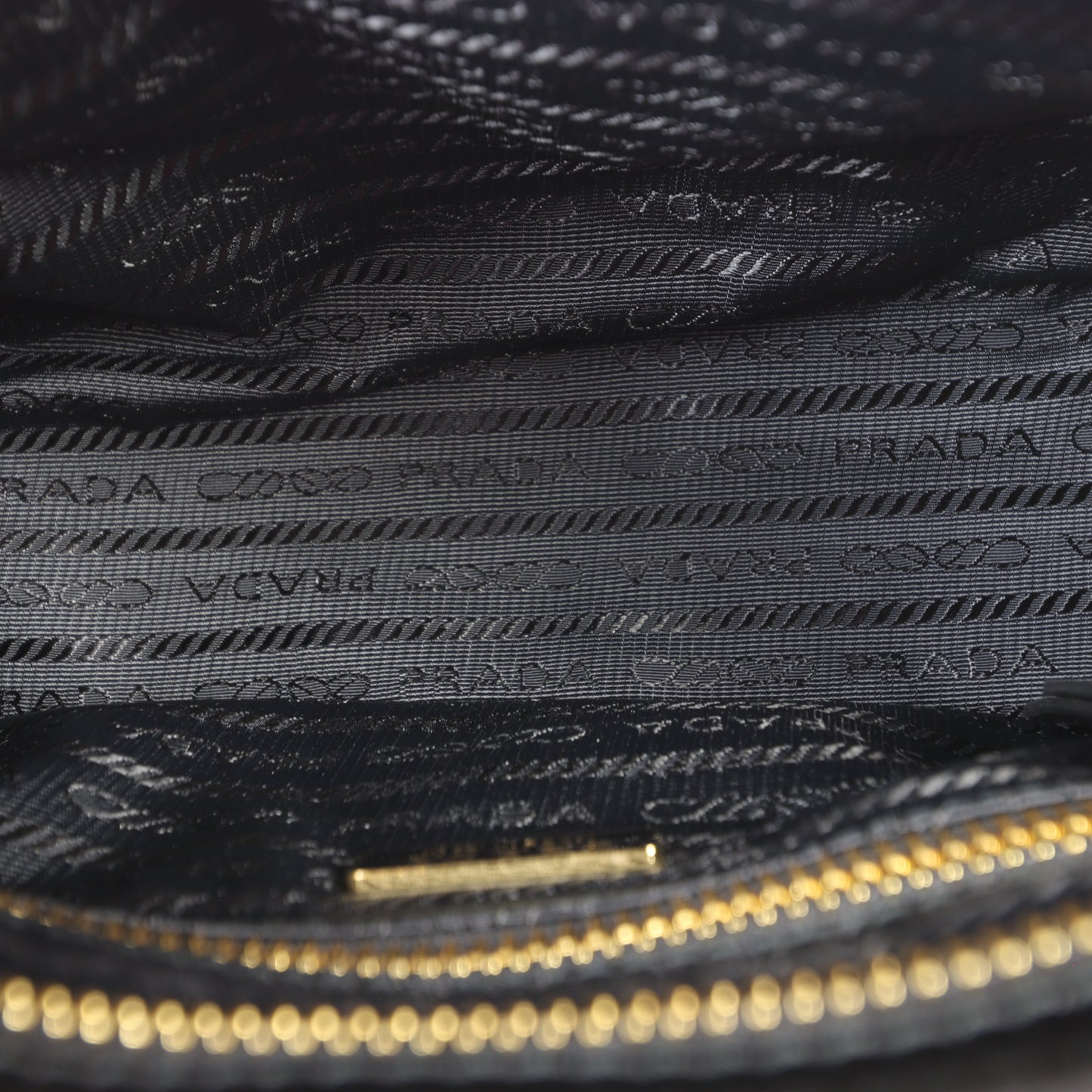 Prada Vitello Shine Bonnie Shoulder Bag Mini
