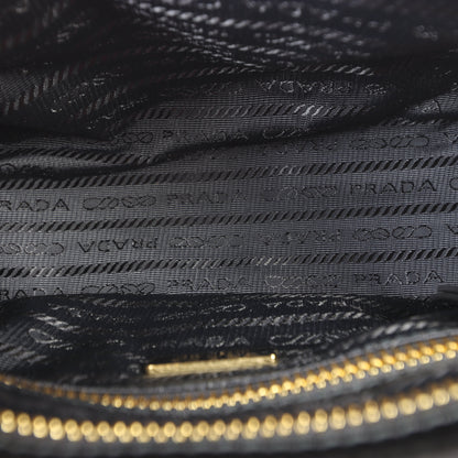 Prada Vitello Shine Bonnie Shoulder Bag Mini