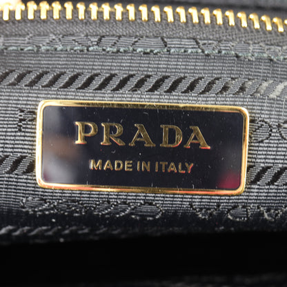 Prada Vitello Shine Bonnie Shoulder Bag Large