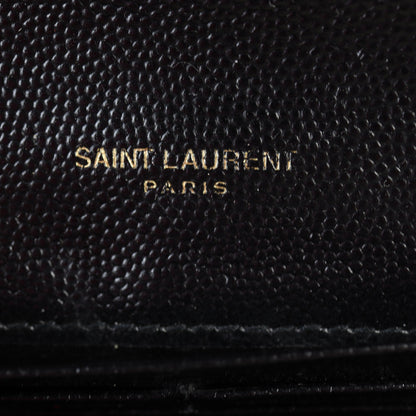 Saint Laurent Monogram Mix Matelasse Envelope Wallet