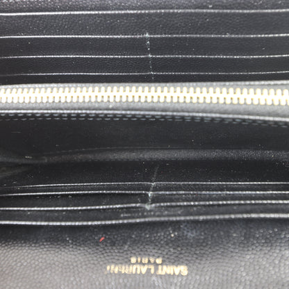 Saint Laurent Monogram Mix Matelasse Envelope Wallet