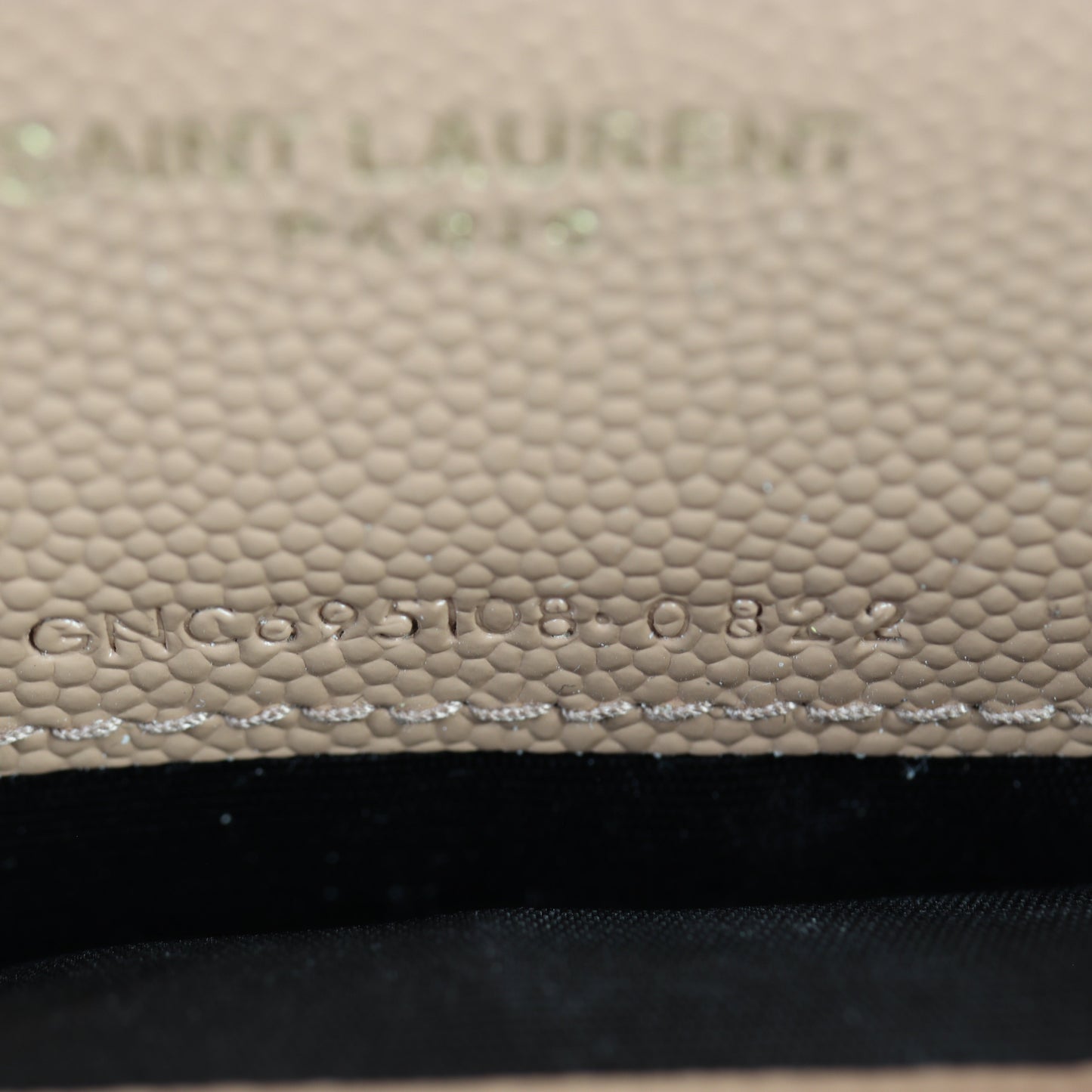 Saint Laurent Cassandre Envelope Chain Wallet