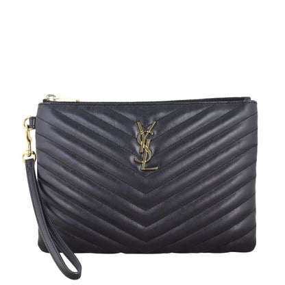 Saint Laurent Cassandre Monogram Matelasse A5 Pouch