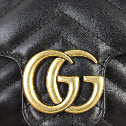 Gucci GG Marmont Matelasse Super Mini Shoulder Bag