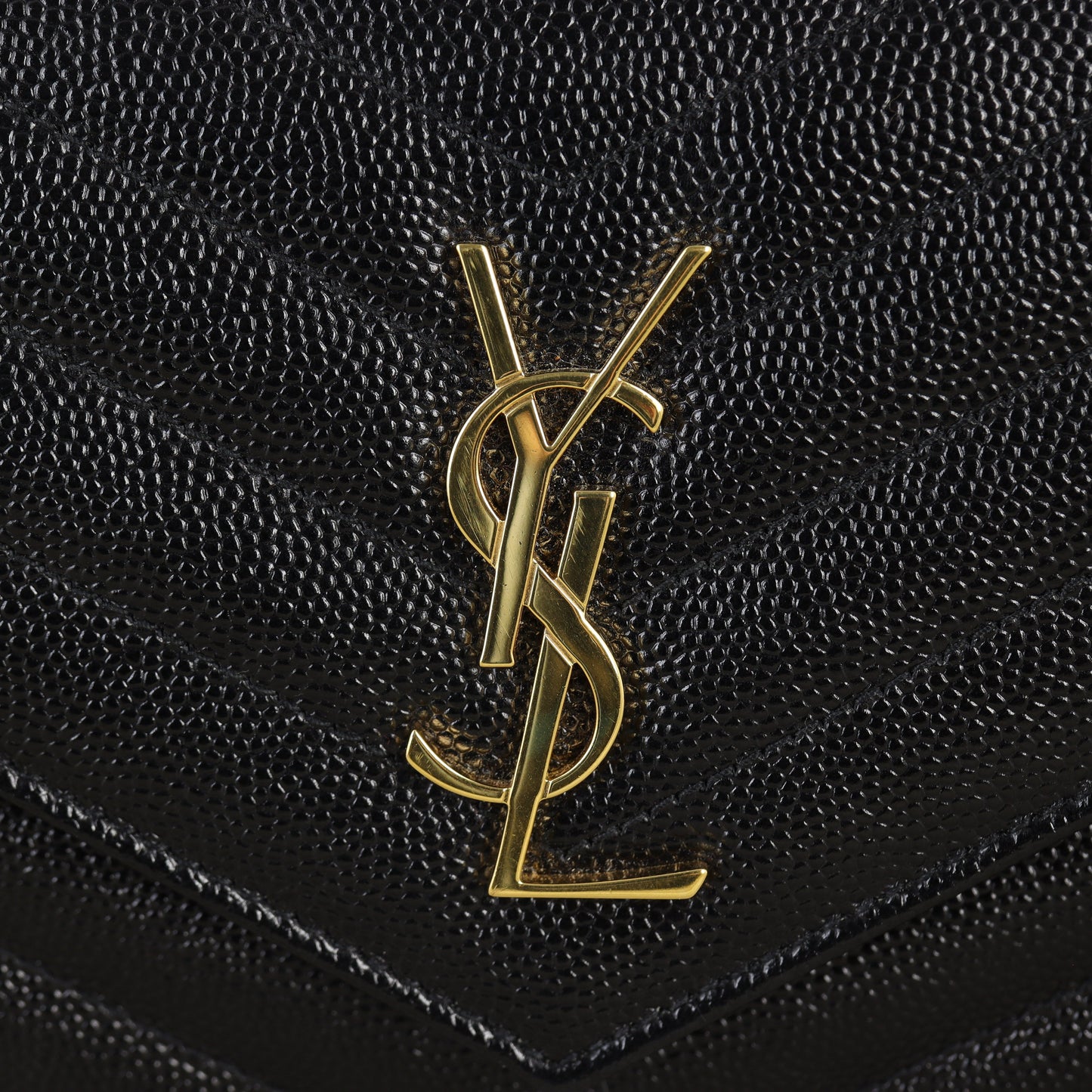 Saint Laurent Cassandre Envelope Chain Wallet