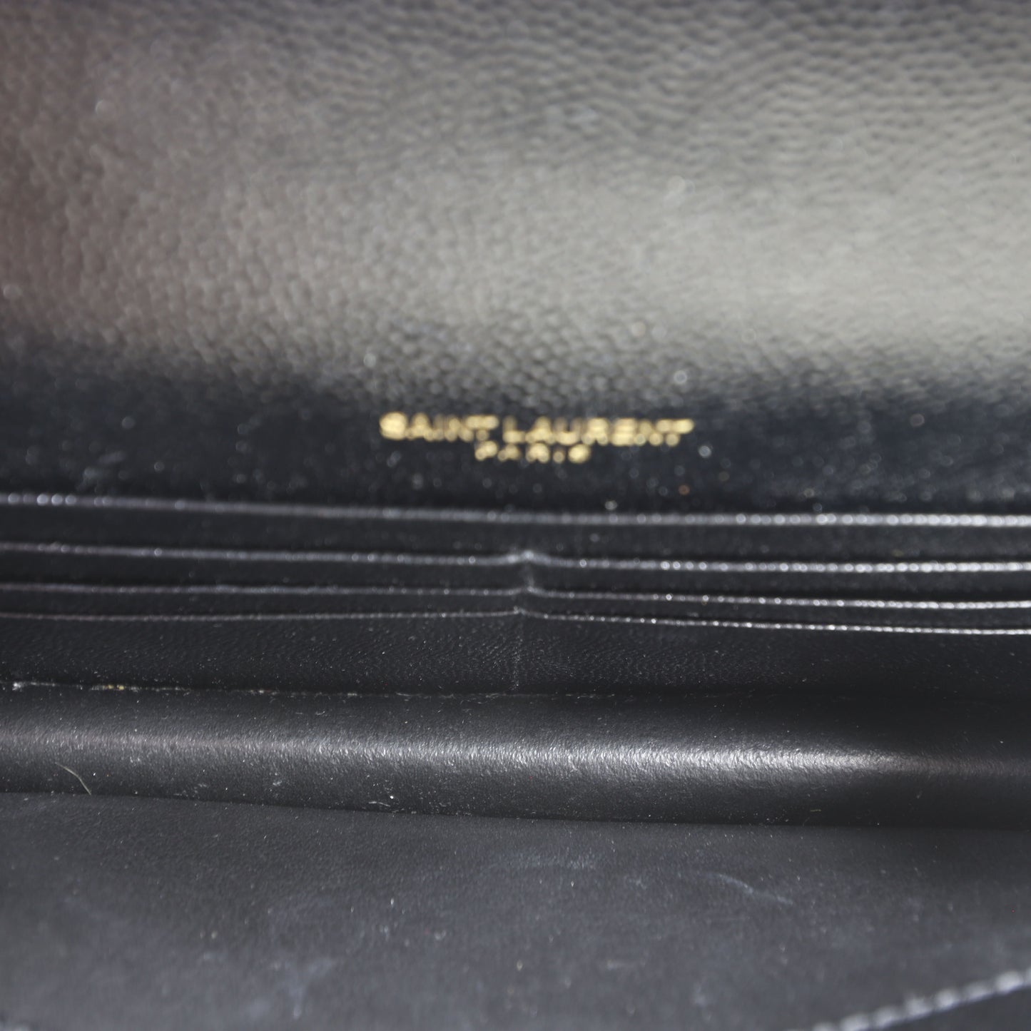 Saint Laurent Cassandre Envelope Chain Wallet