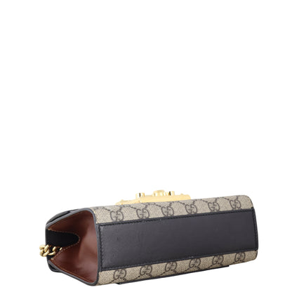 Gucci GG Supreme Padlock Small Shoulder Bag