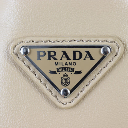 Prada Triangle Leather Shoulder Bag