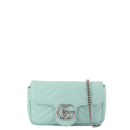 Gucci GG Marmont Matelasse Super Mini Shoulder Bag