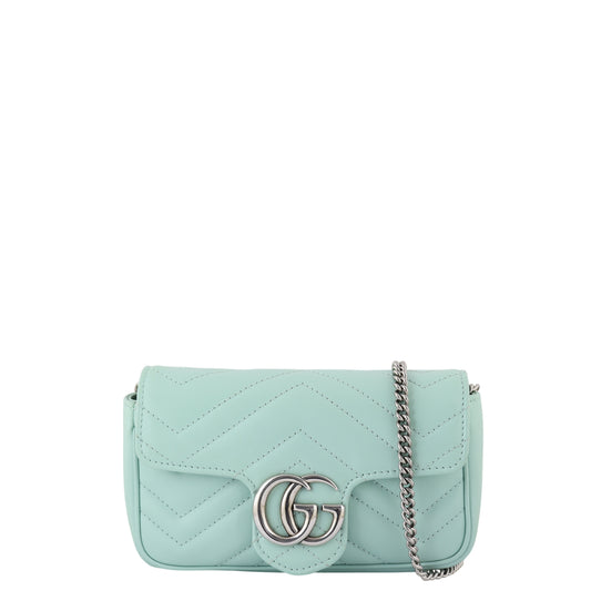 Gucci GG Marmont Matelasse Super Mini Shoulder Bag