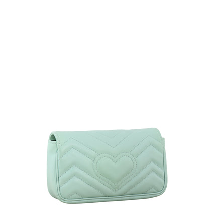 Gucci GG Marmont Matelasse Super Mini Shoulder Bag