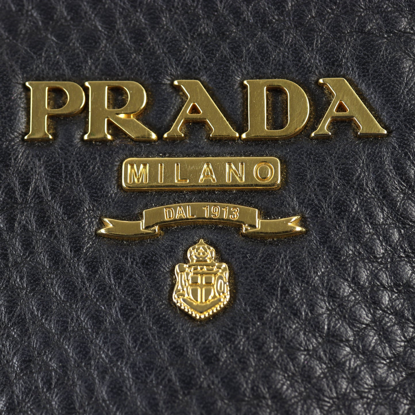 Prada Vitello Daino Double Zip Tote