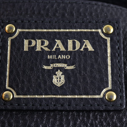 Prada Vitello Daino Double Zip Tote