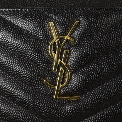Saint Laurent Cassandre Matelasse Pouch Large