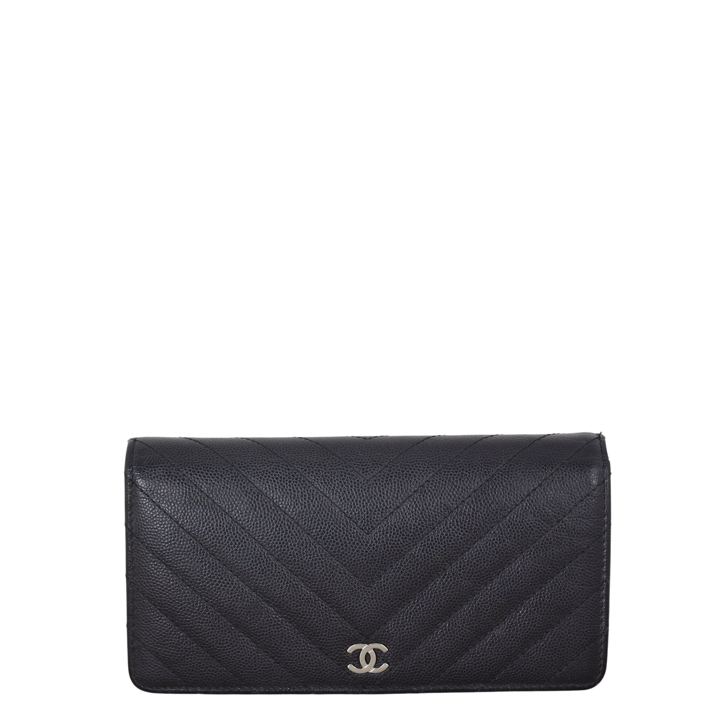 Chanel CC Yen Wallet Chevron