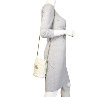 Gucci GG Marmont Mini Bucket Bag