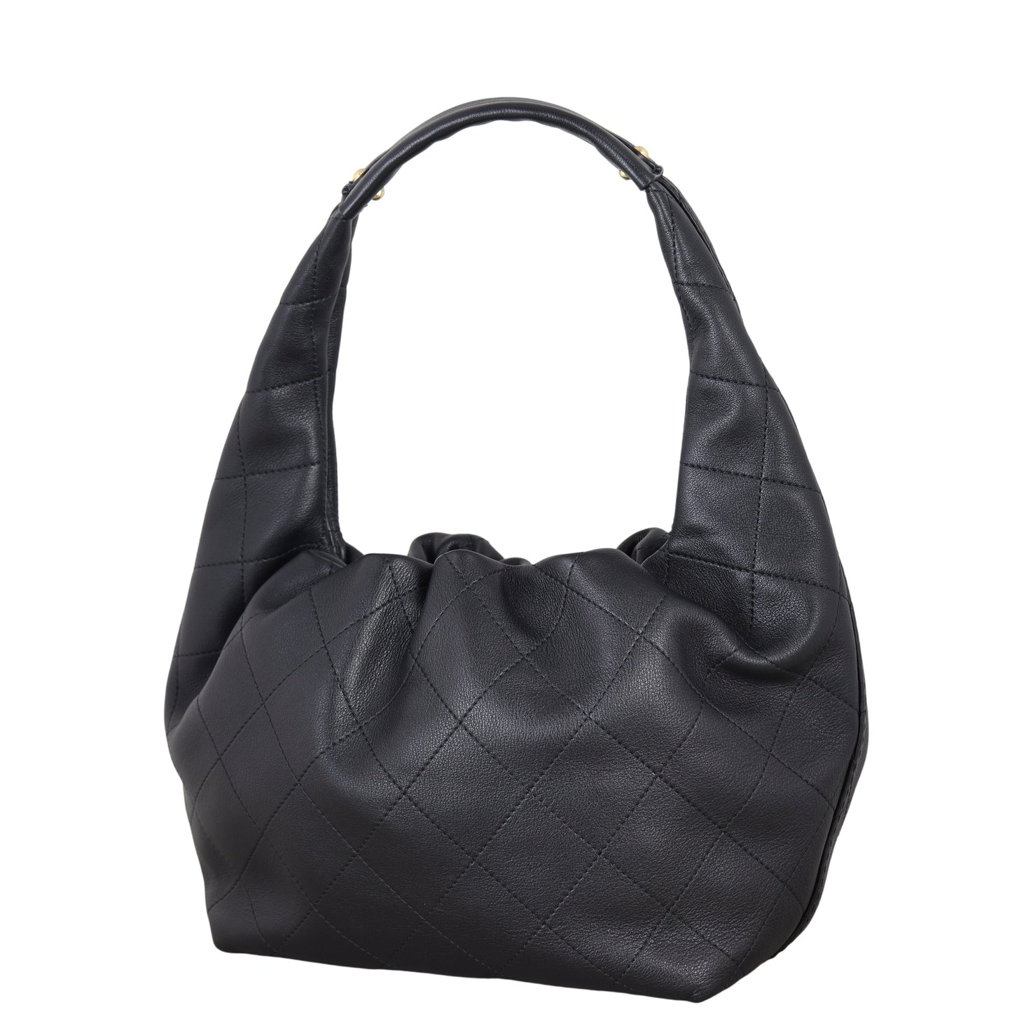 Chanel CC Drawstring Hobo