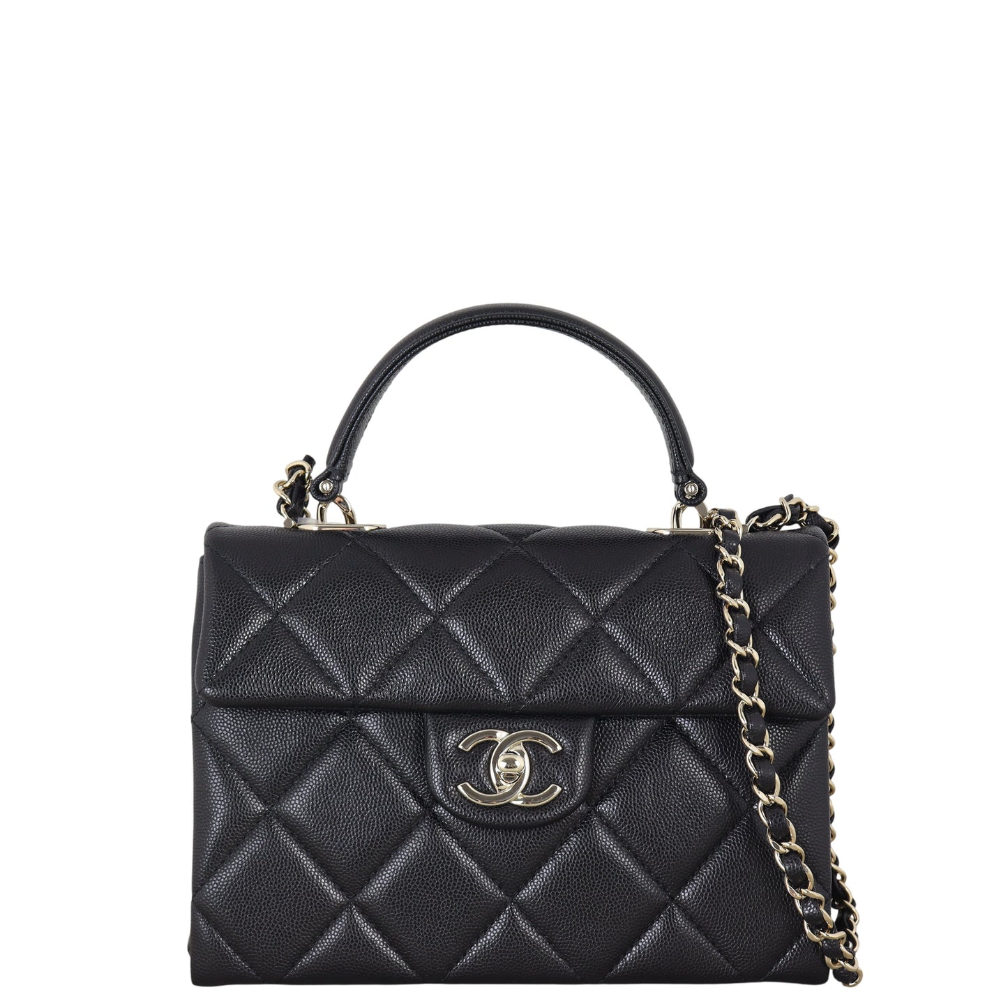 Chanel Retro Twist Top Handle Flap Mini