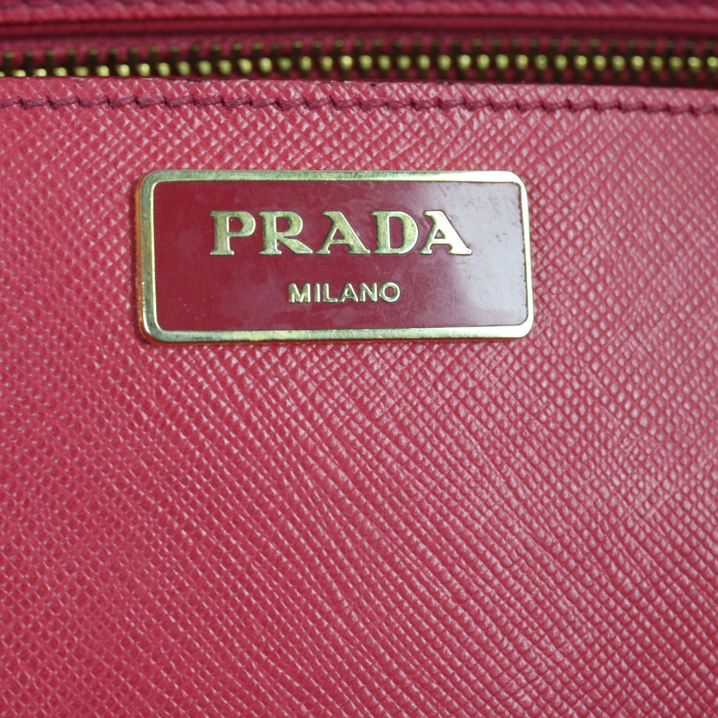 Prada Saffiano Lux Galleria Double Zip Tote Large