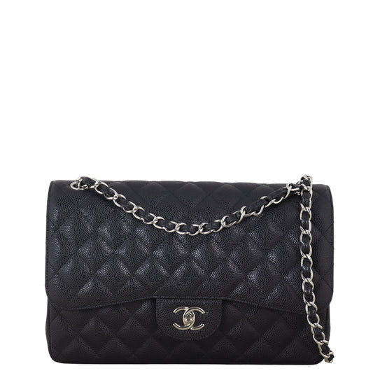 Chanel Classic Double Flap Jumbo Caviar