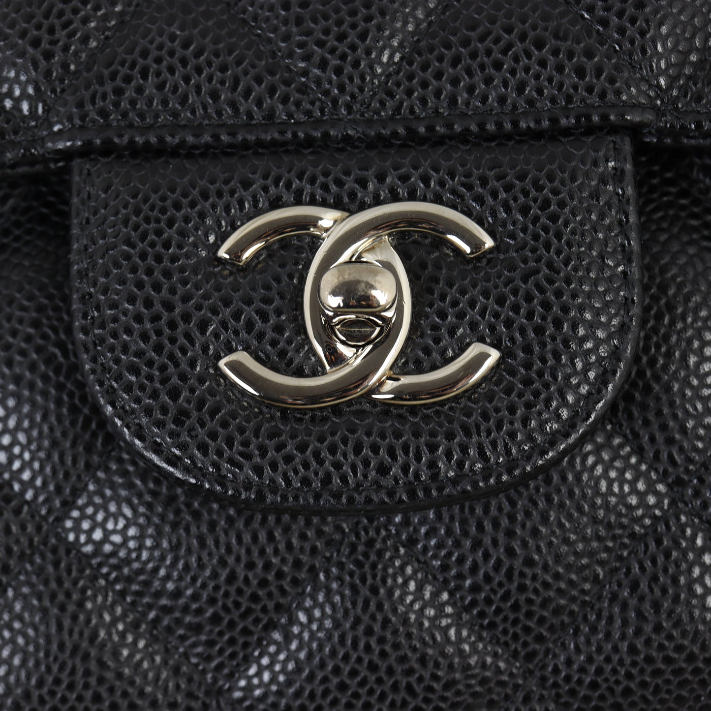 Chanel Classic Double Flap Jumbo Caviar