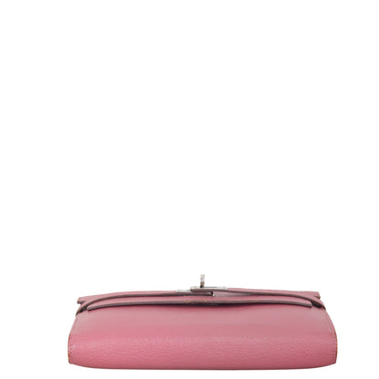 Hermes Kelly Classic Long Wallet Chevre Mysore