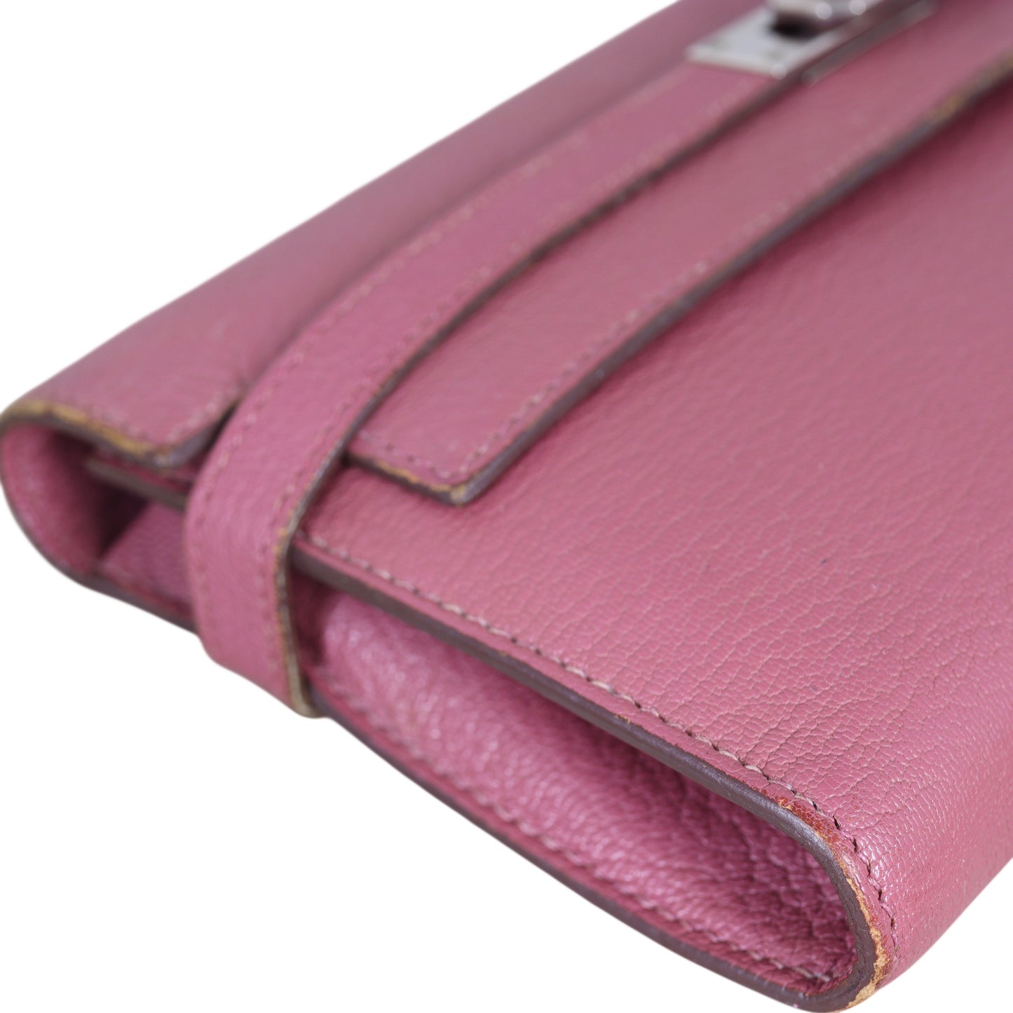 Hermes Kelly Classic Long Wallet Chevre Mysore