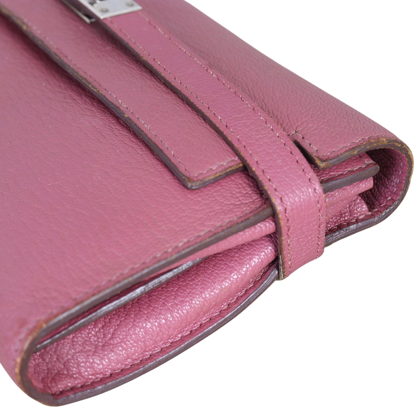Hermes Kelly Classic Long Wallet Chevre Mysore