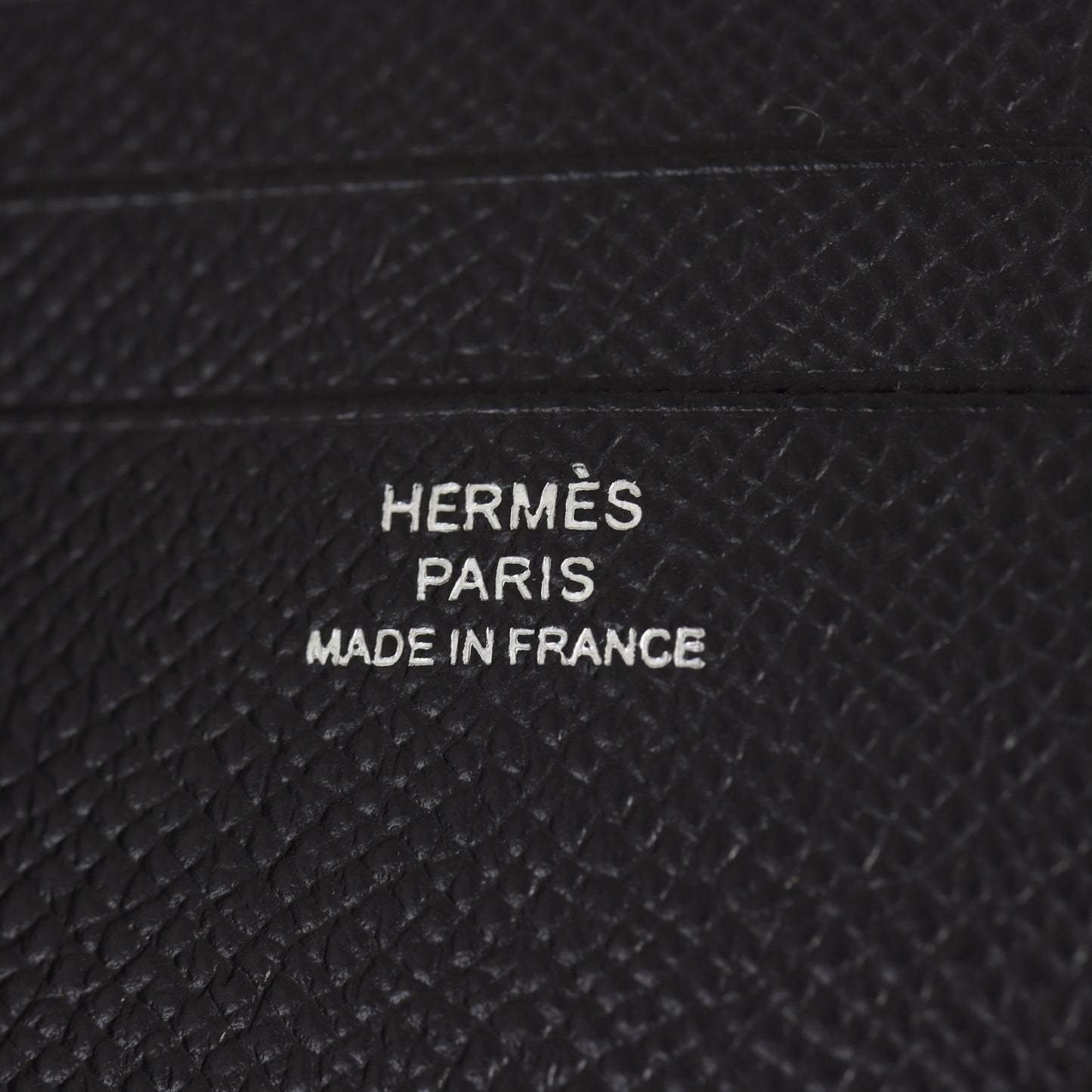 Hermes Citizen Twill Compact Card Holder Epsom