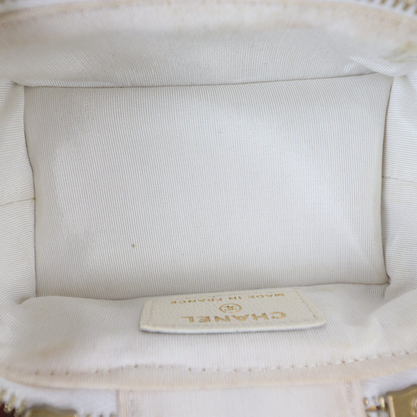 Chanel Top Handle Vanity Case Chain Bag Mini