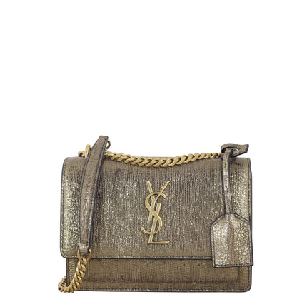 Saint Laurent Sunset Mini Metallic