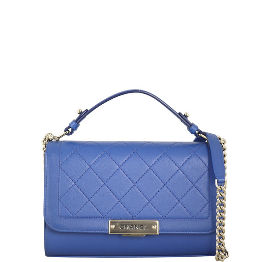Chanel Label Click Flap Bag