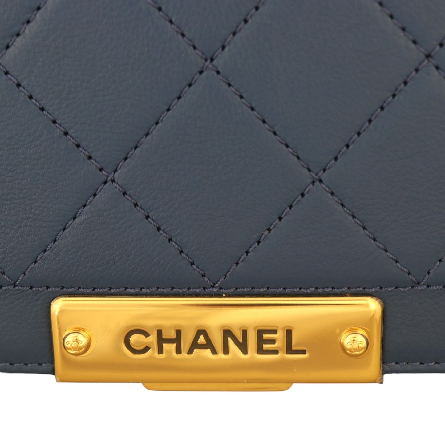 Chanel Label Click Flap Bag