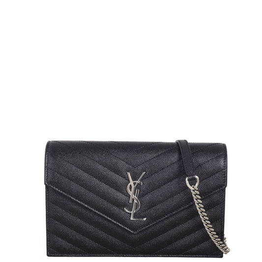 Saint Laurent Cassandre Envelope Chain Wallet