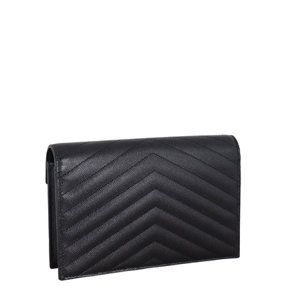 Saint Laurent Cassandre Envelope Chain Wallet