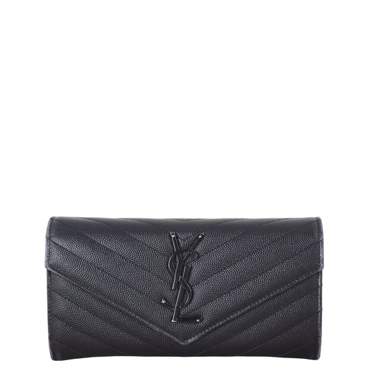 Saint Laurent Cassandre Large Flap Wallet