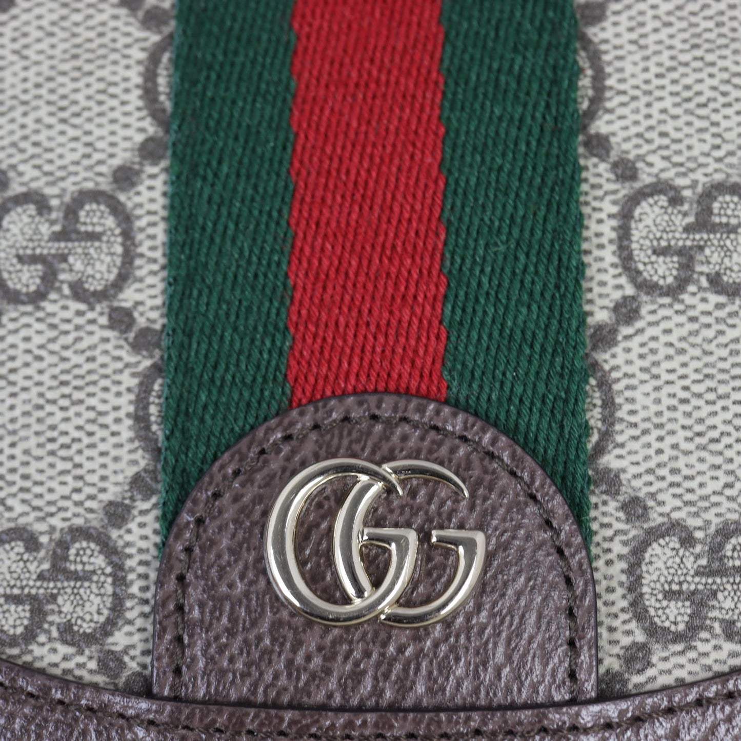 Gucci Ophidia GG Supreme Half Moon Shoulder Bag